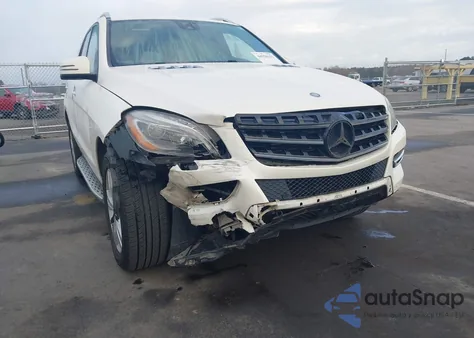 2013 Mercedes-Benz Ml 350 Bluetec 4Matic из США, поврежденный, VIN 4JGDA2EB8DA258248